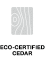 Eco-Certified Cedar